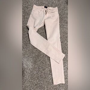MASSIMO DUTTI light pink jeans size 4